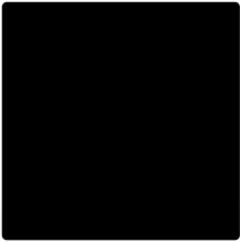 12X12BS18 - 12-1/4" x 12-1/4" x 1/8" Black Blank Square